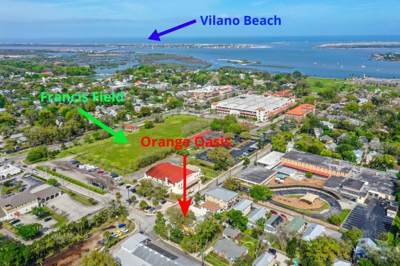 세인트어거스틴 Orange Oasis - Walk To Historic District 빌라 외부 사진